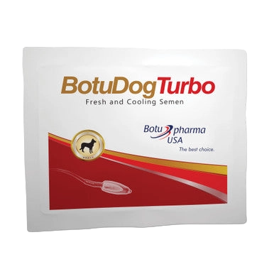 BotuDog Turbo,"Product box with red diagonal graphic and pipette illustration"