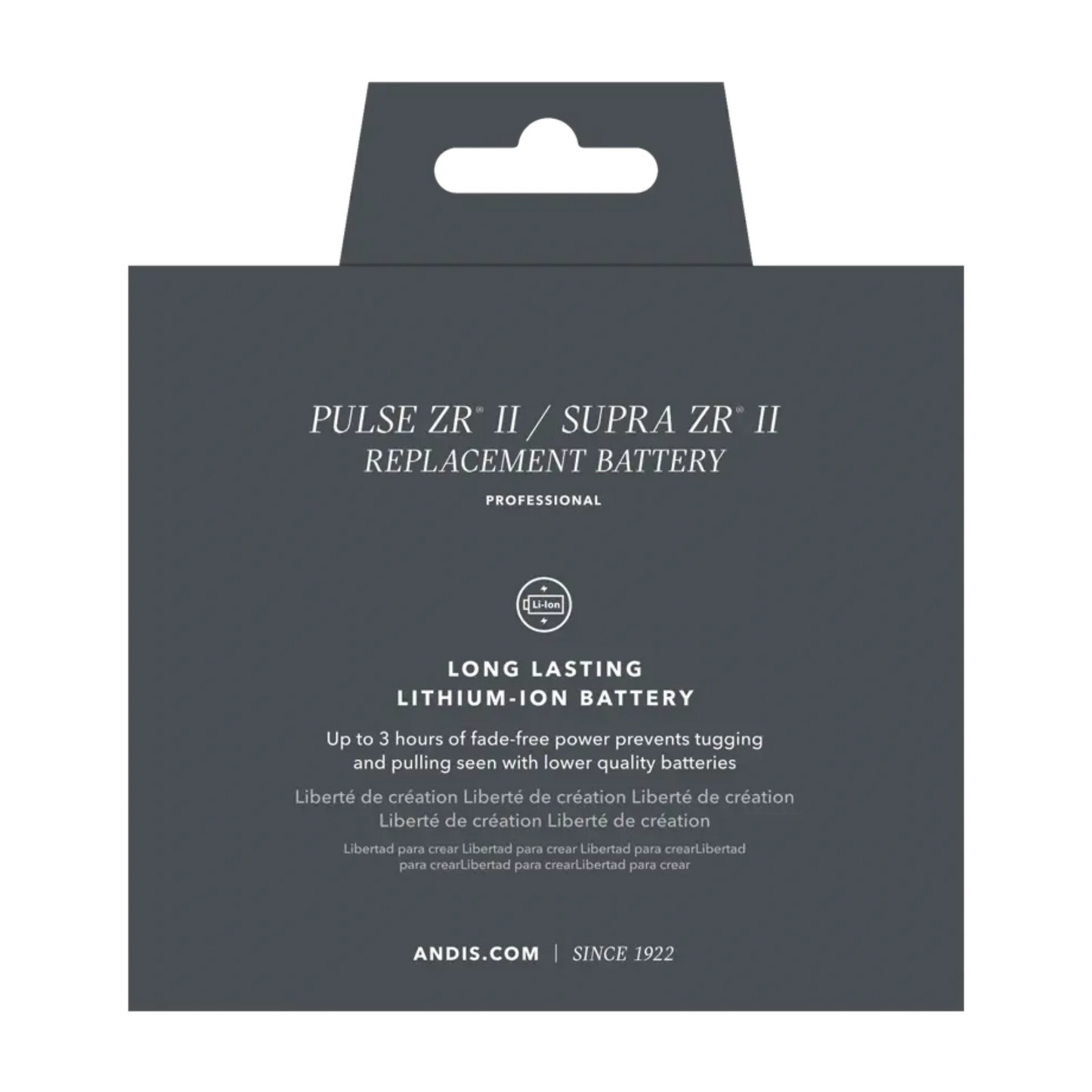 DBLC-2 Replacement Battery for Pulse ZR by Andis