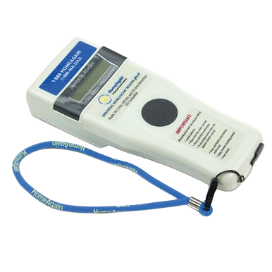 HomeAgain® Universal WorldScan™ Plus,"Handheld microchip scanner with blue wrist strap"