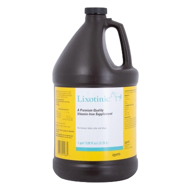 "Lixotinic® for Dogs, Horses, and Cats","Large plastic jug with handle and screw cap"