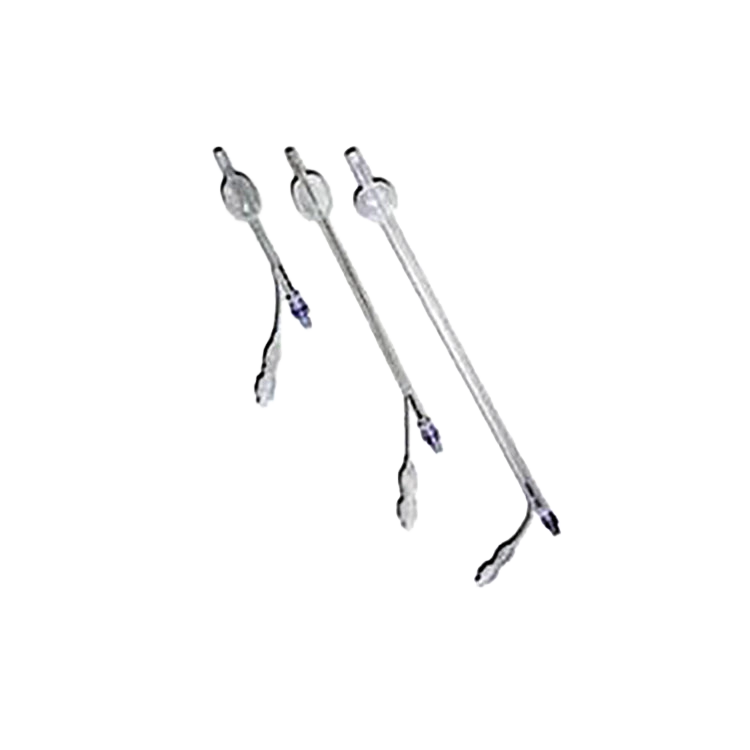 Mavic AI Canine Catheter,"Three clear balloon catheters with colored tips"
