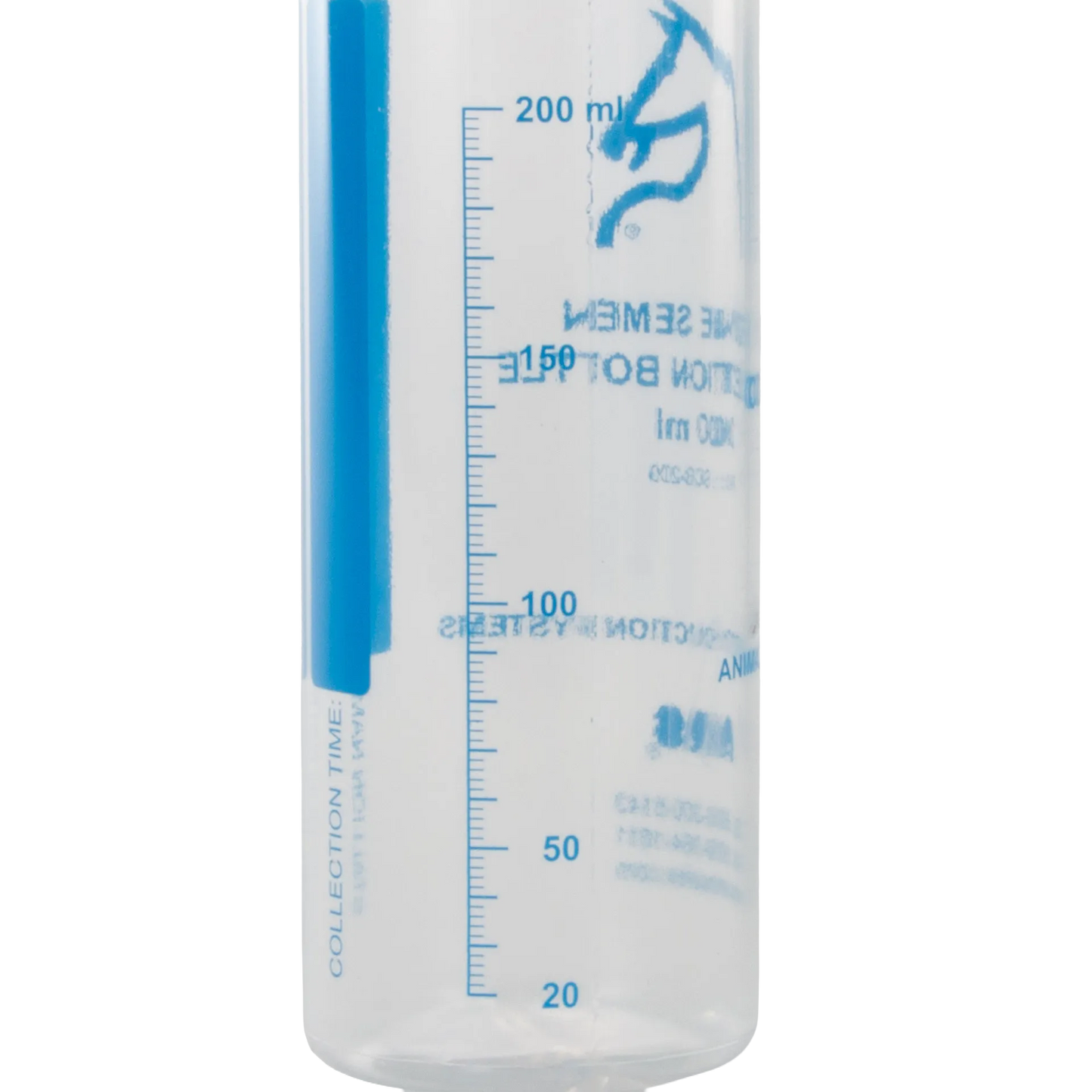 ARS Colorado Collection Bottle,"Clear bottle with blue measurement markings"