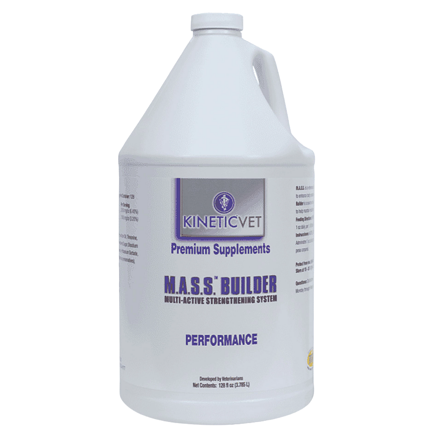 M.A.S.S.™ Builder Liquid,"Large white gallon jug with handle and screw cap"