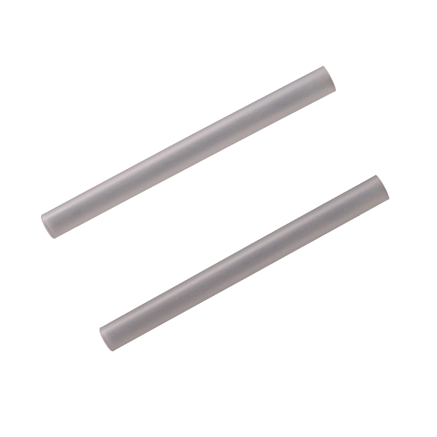 Holding Goblets,"Two frosted cylindrical replacement tubes"
