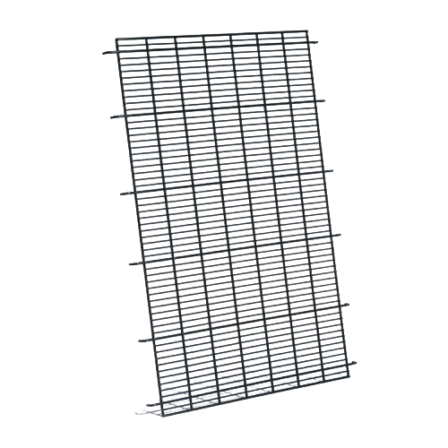 Midwest® Floor Grids,"Black wire floor grid panel"