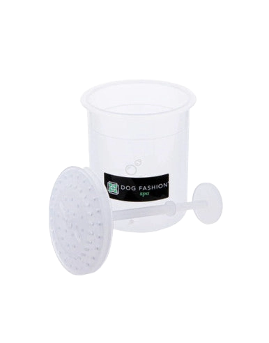 Facial Foamer,"Foaming cup with plunger and oval brush head"