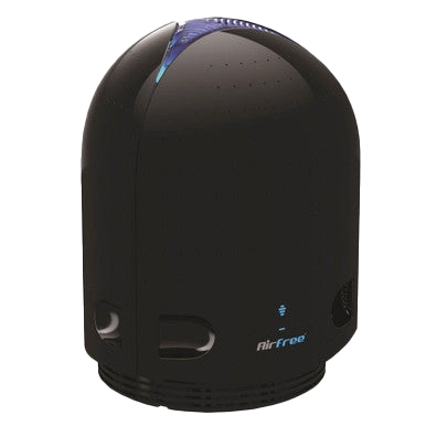 Airfree® Air Purifier,"Black dome-shaped air purifier"