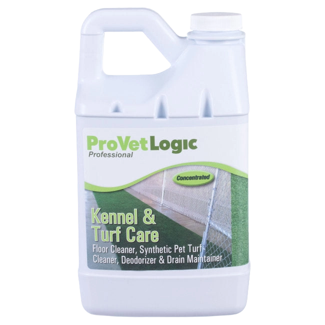 Kennel & Turf Care,"White handled bottle with screw cap and front label"