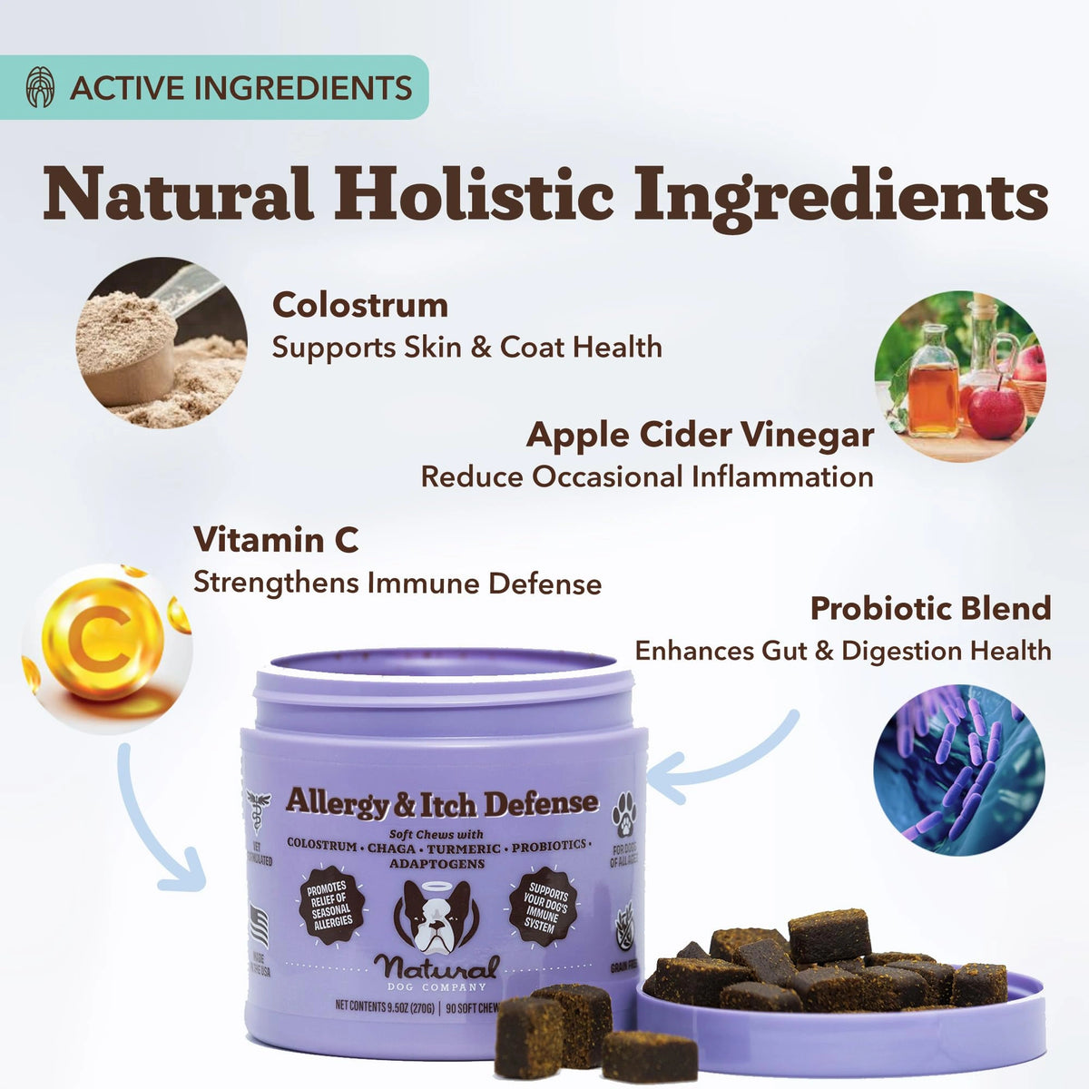 Aller-Immune Supplement by Natural Dog Company