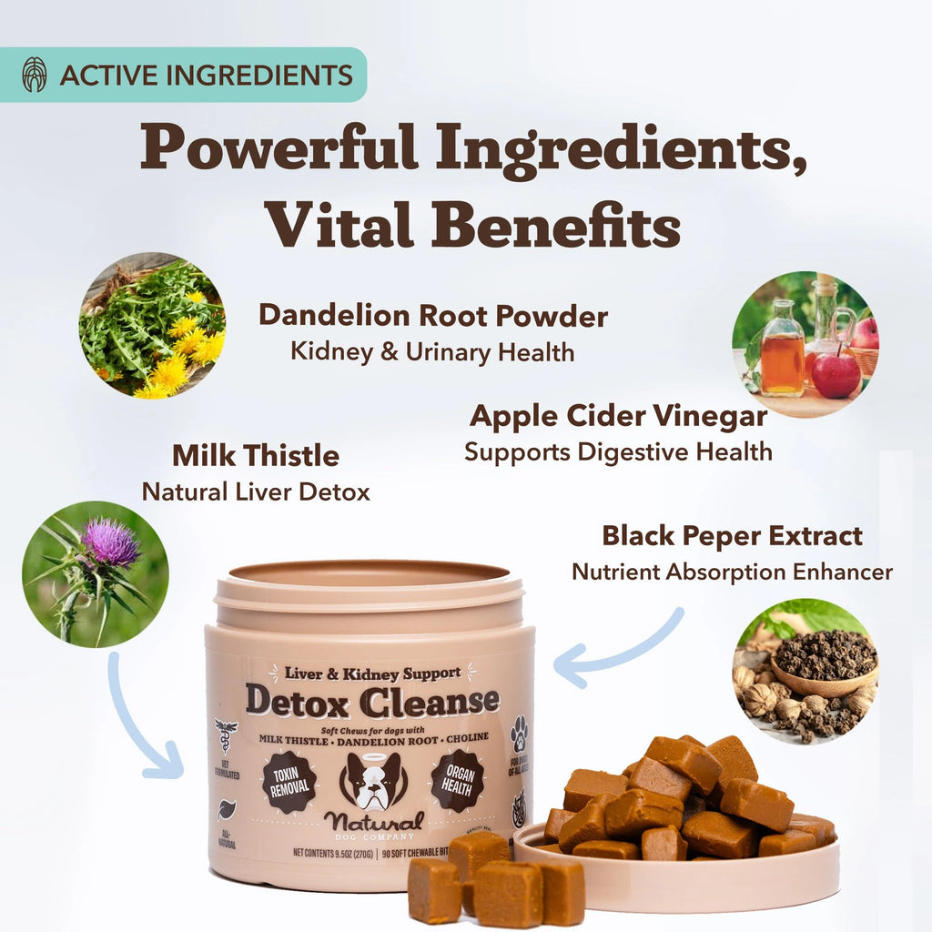 Liver & Kidney Supplement by Natural Dog Company