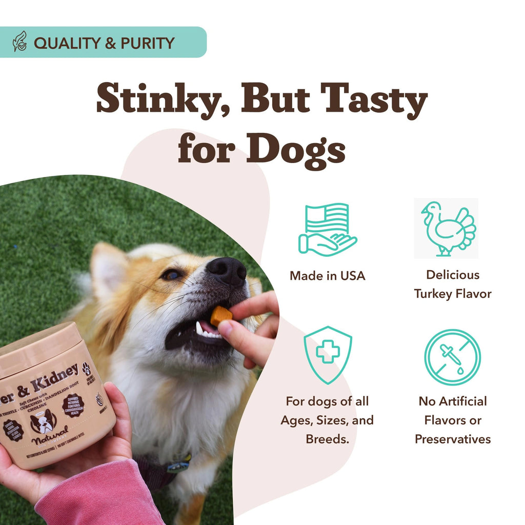 Liver & Kidney Supplement by Natural Dog Company
