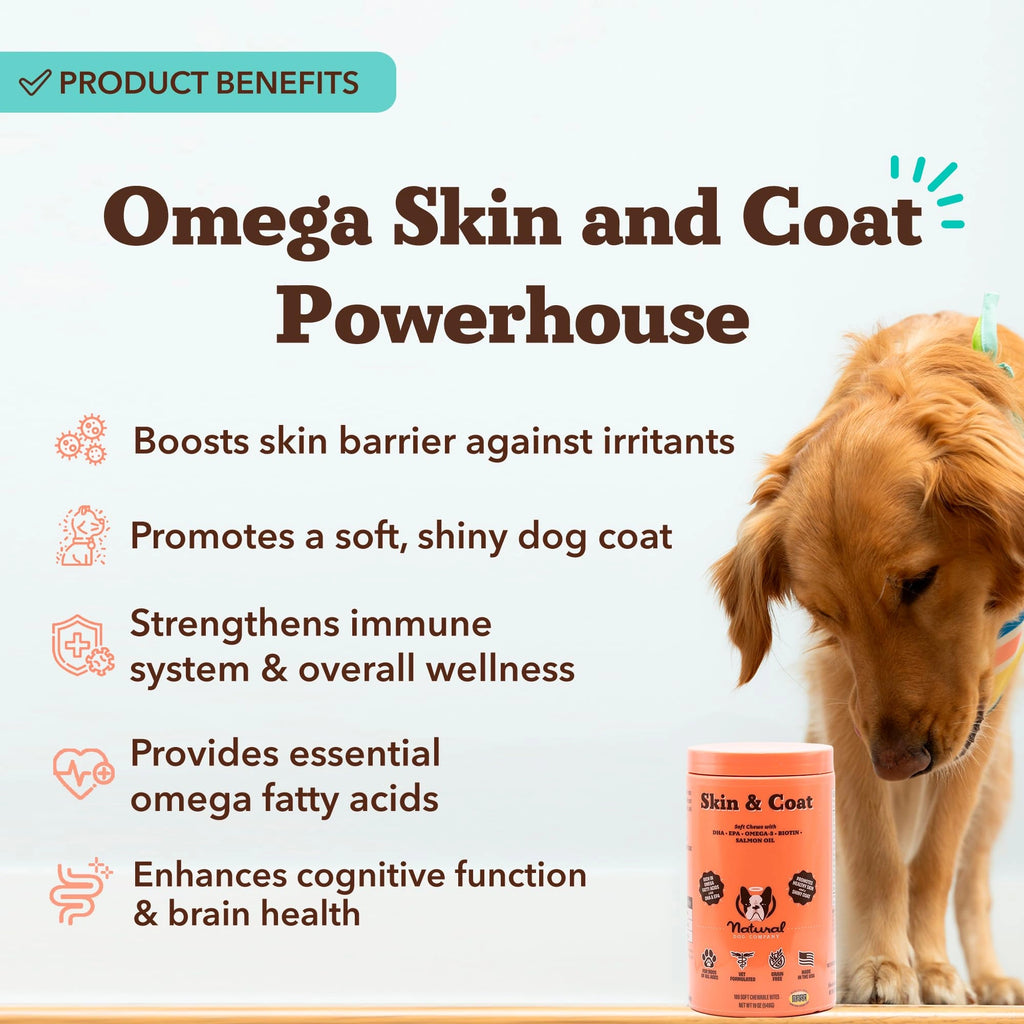 Skin & Coat Supplement by Natural Dog Company