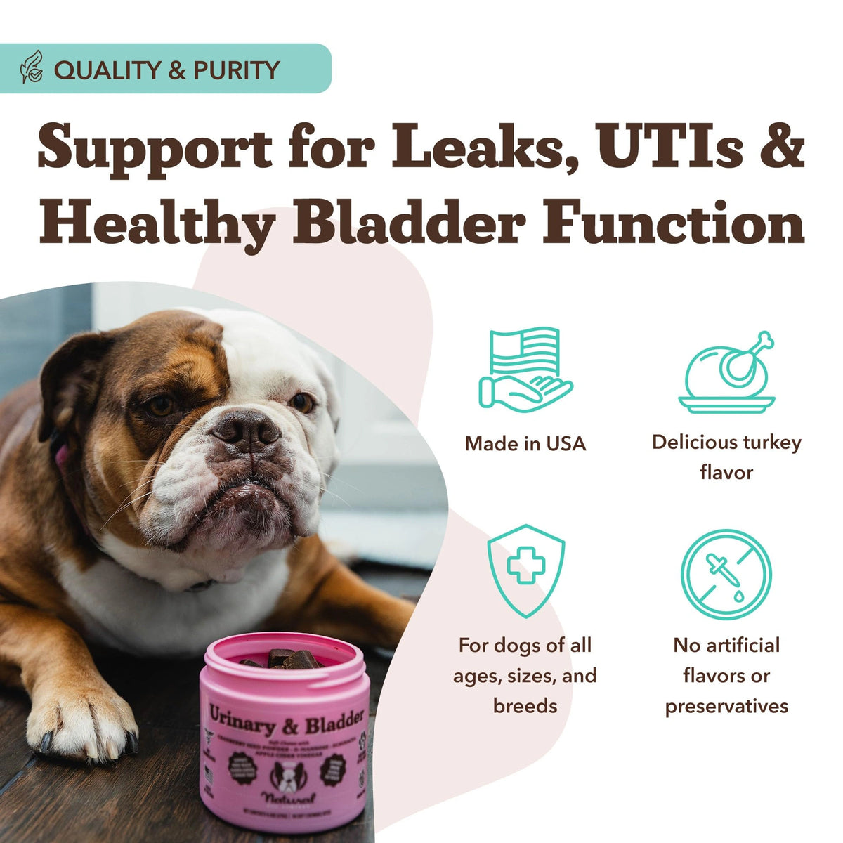 Urinary/Bladder Supplement by Natural Dog Company