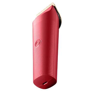 Vida Cordless Clipper by Andis,"Red cordless hair clipper with blade"