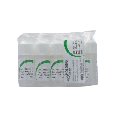 ABT360 Holding Media Adapt with HA,"Media vials in a sealed clear plastic bag"