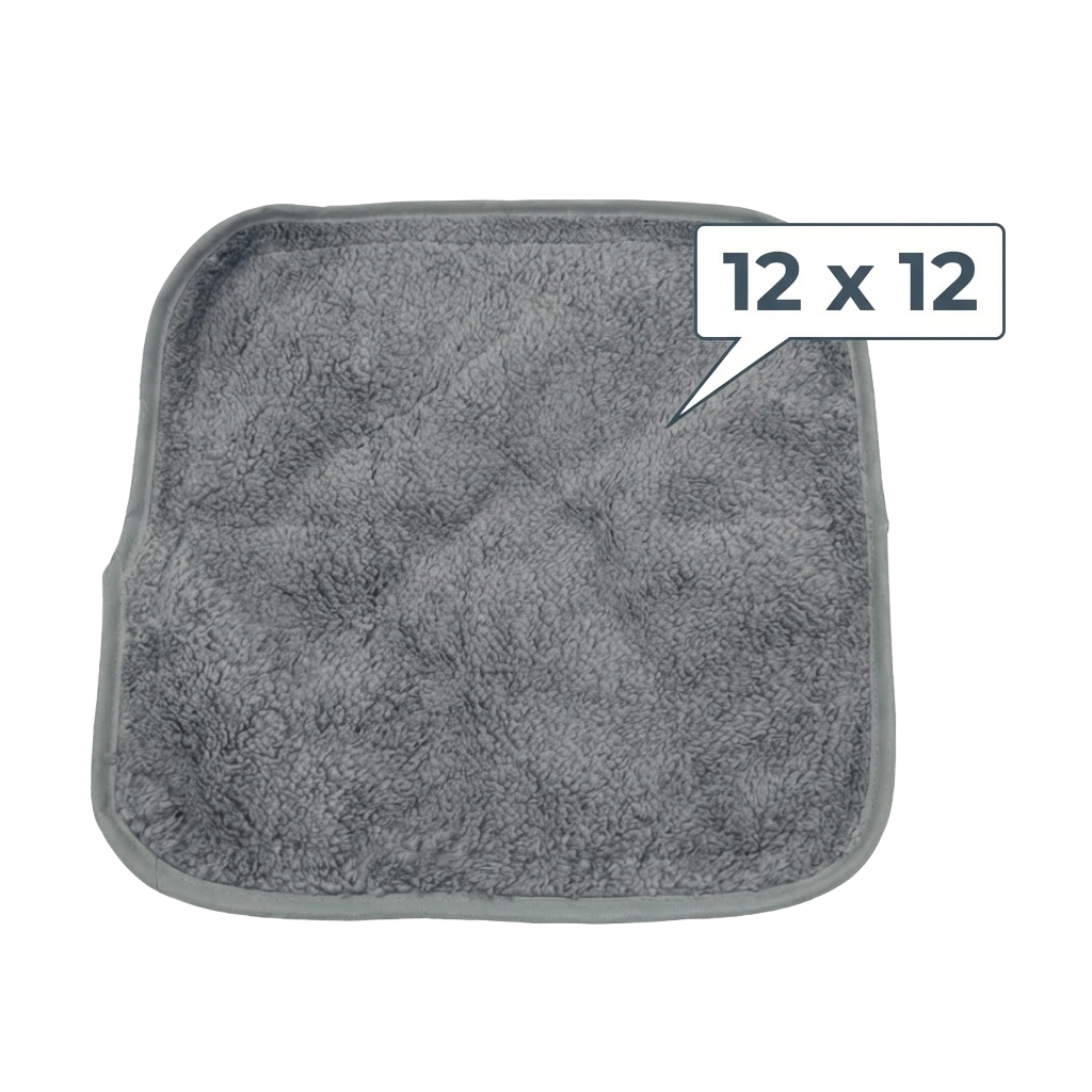 Puppywarmer Fleece Inserts,"Gray fleece insert with rounded corners"