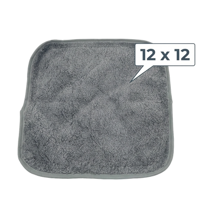 Puppywarmer Fleece Inserts,"Gray fleece insert with rounded corners"