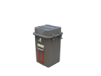 VS2-1 Vapor Shipper,"Gray insulated shipping container with latching lid and side handle"