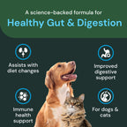 Veterinary Strength Healthy Gut & Digestion for Dogs & Cats by VetriScience