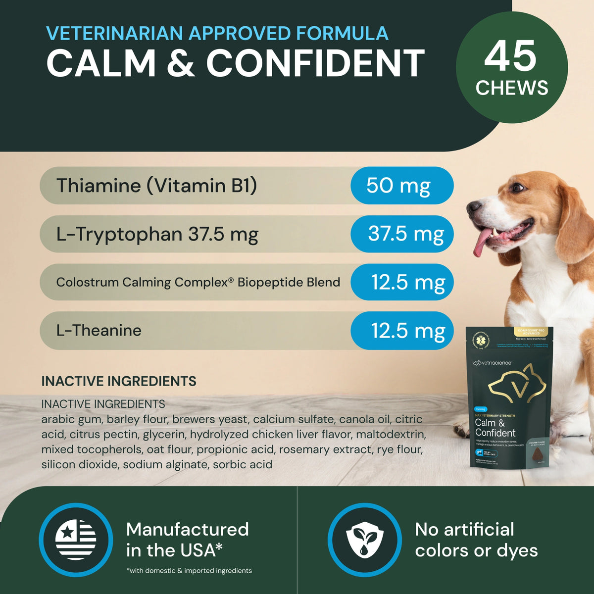 Veterinary Strength Calm & Confident for Cats by VetriScience