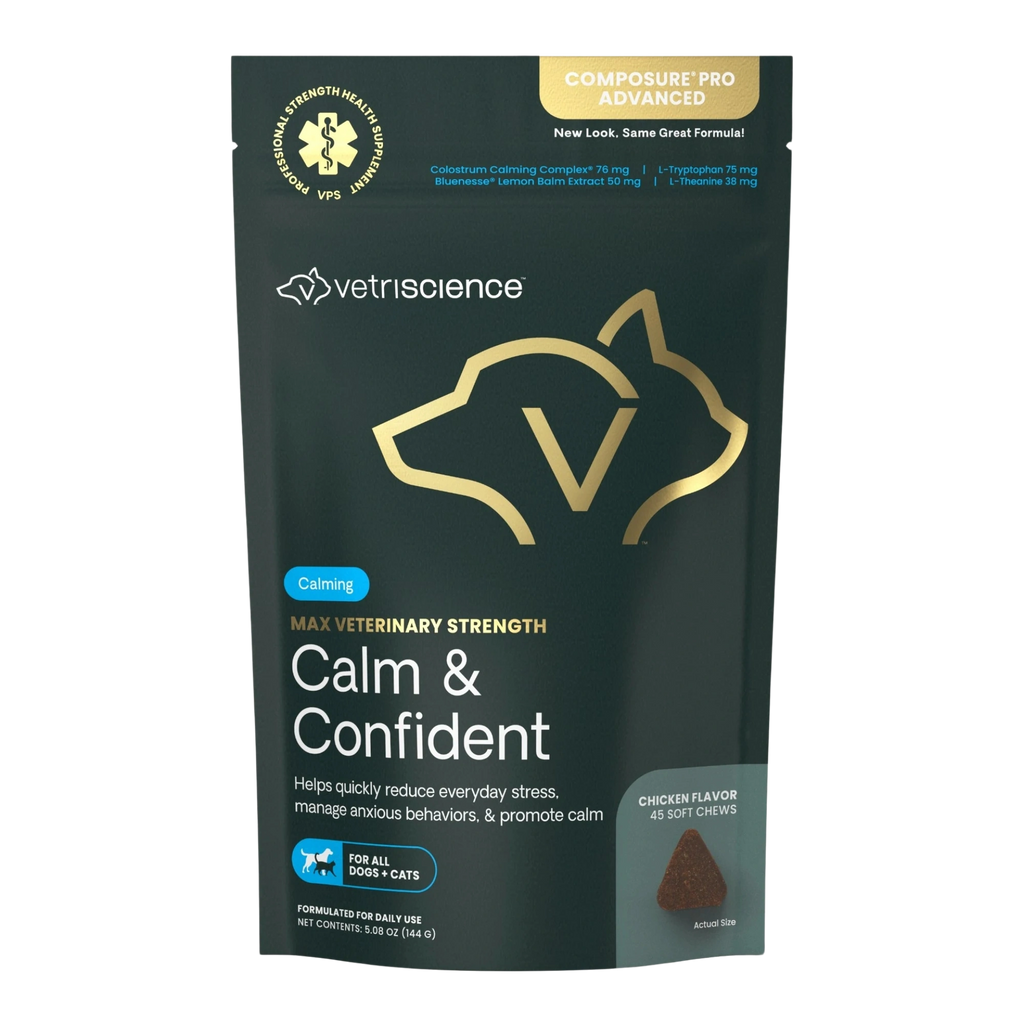 Max Veterinary Strength Calm & Confident for Dogs & Cats by VetriScience
