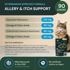 Veterinary Strength Allergy & Itch Support for Dogs & Cats by VetriScience
