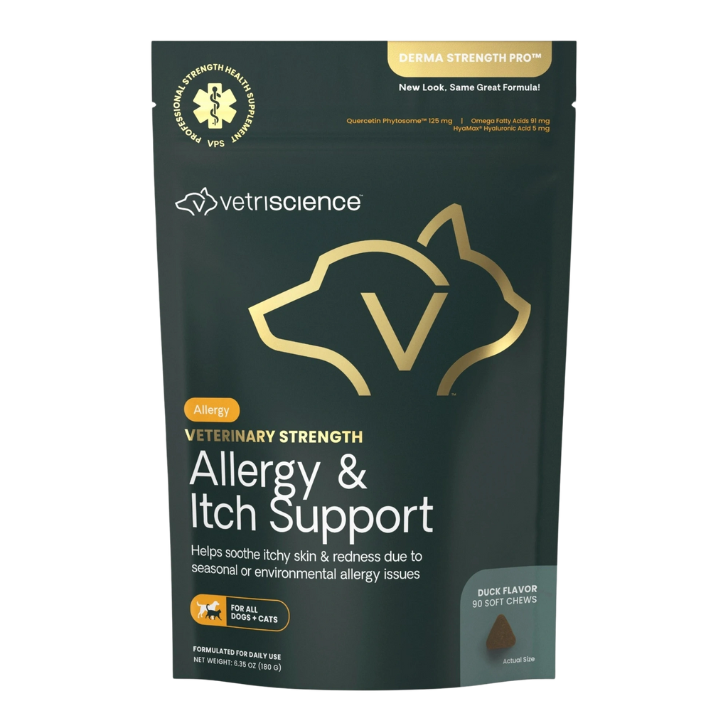 Veterinary Strength Allergy & Itch Support for Dogs & Cats by VetriScience