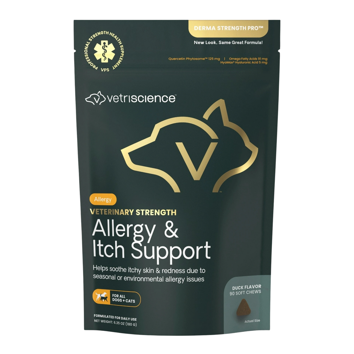 Veterinary Strength Allergy & Itch Support for Dogs & Cats by VetriScience