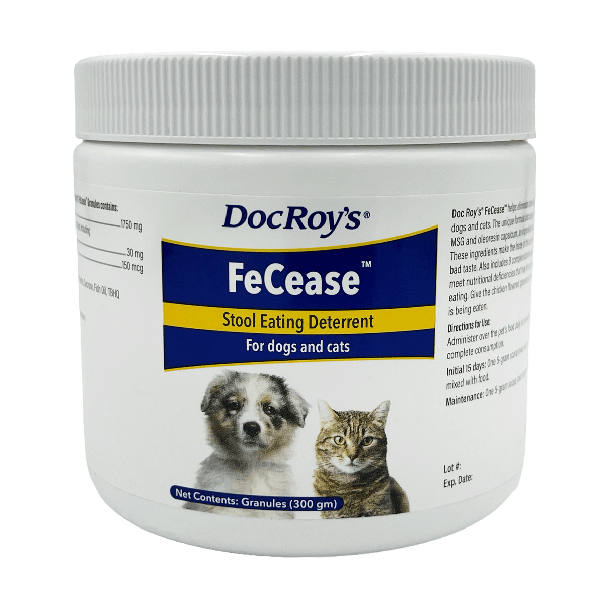 Doc Roy's® FeCease™