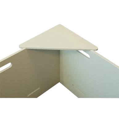 MagnaBox Seat,"Triangular metal corner seat insert"