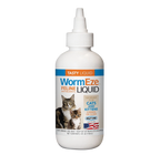 WormEze™ Liquid for Dogs & Cats,"White squeeze bottle with pointed cap and cat label"