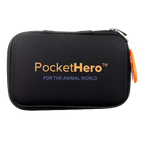 Pocket Hero™ ISO Microchip Scanner,"Black zippered carrying case with orange zipper pull"