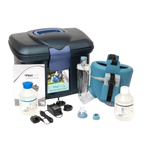 Flexineb® E3 Portable Equine Nebulizer Complete System with 2 Standard Med Cups,"Portable nebulizer kit with carry case, mask, bottles, and accessories"