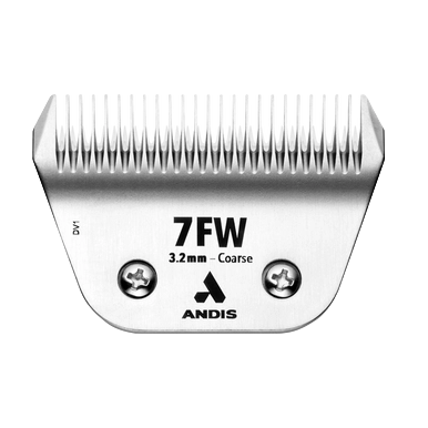 CeramicEdge Wide Blade Set of 5 by Andis,"Clipper blade with wide metal teeth"
