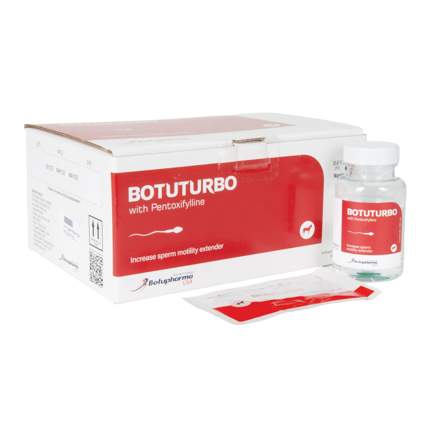 BotuSemen Turbo,"Red and white box with small vial and foil packet"