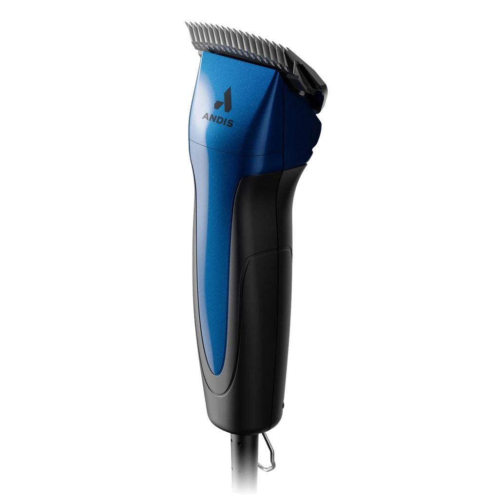 Excel 5-Speed Clipper with Super Blocking Blade Indigo Blue by Andis