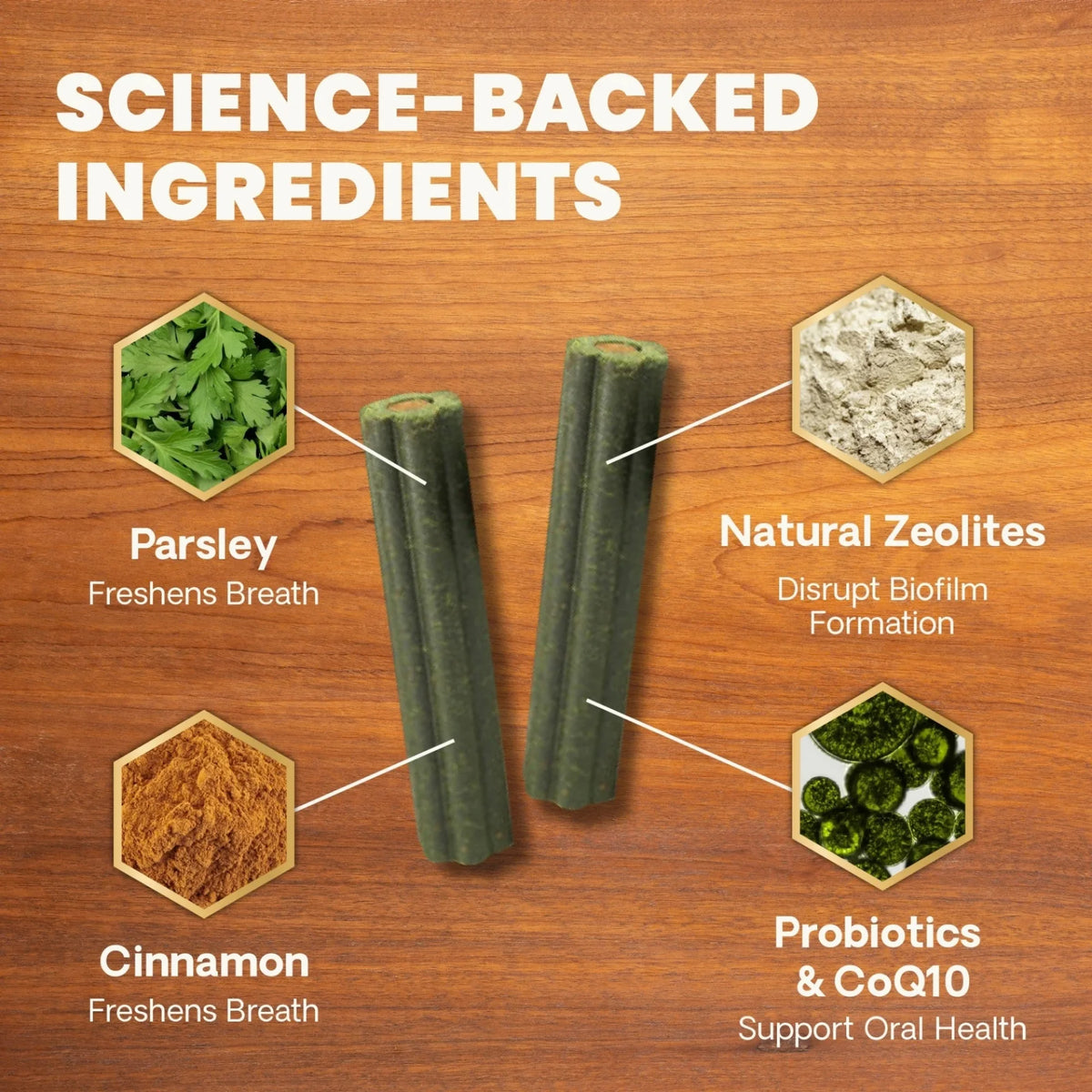 Dental Care Dental Chews for Dogs by VetriScience