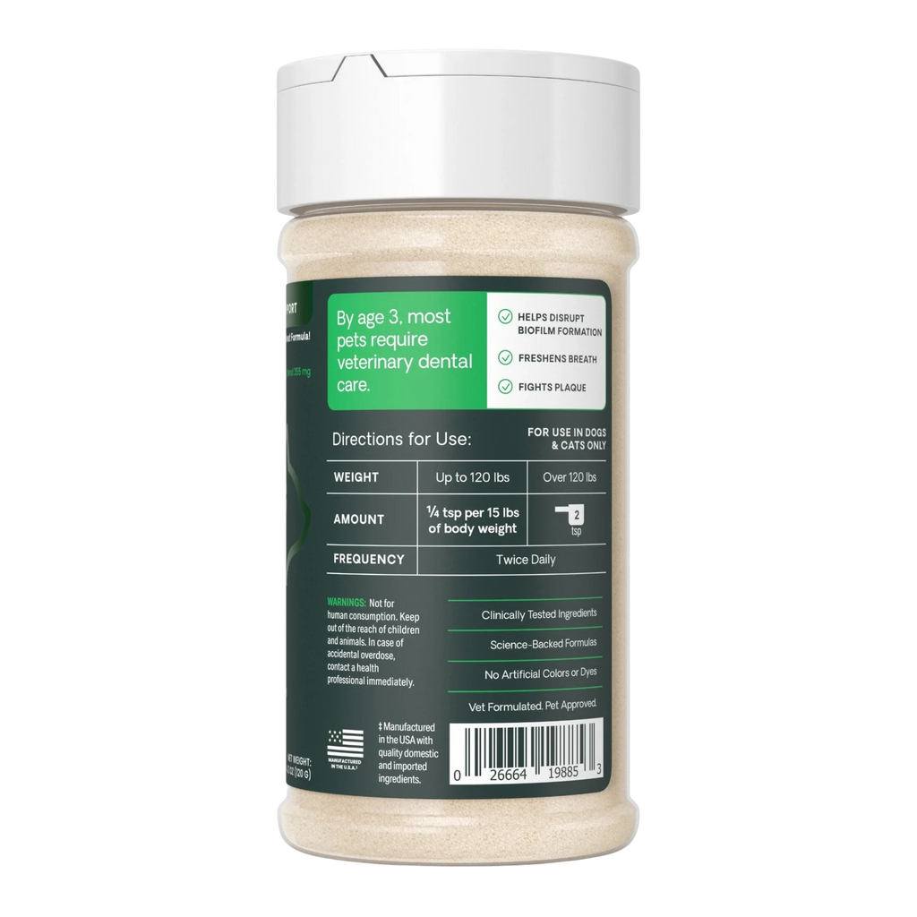Dental Care Powder for Dogs & Cats by VetriScience