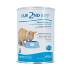 Esbilac® 2nd Step™ Puppy and Kitten Weaning Food,"Front view of can with kitten and blue bowl graphic"