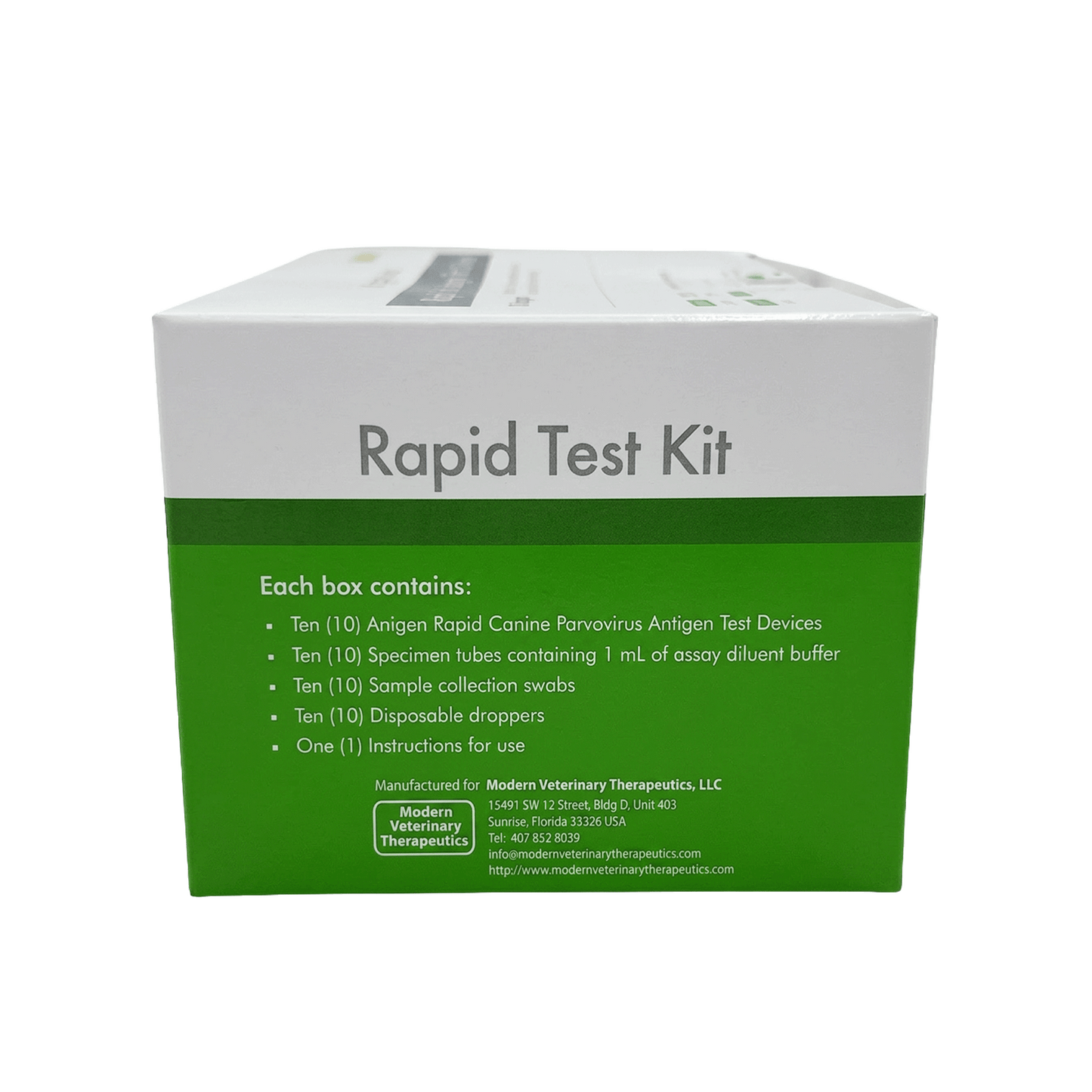 Antigen Canine Parvovirus Rapid Test Kit