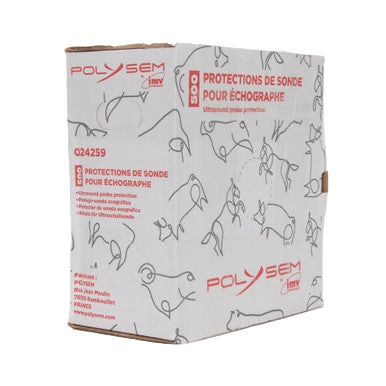 Ultrasound Probe Protector,"Product box shown from front"