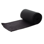 Knee Protection for Stallions-ReWrap Pro,"Black wrap roll with unrolled textured strip"