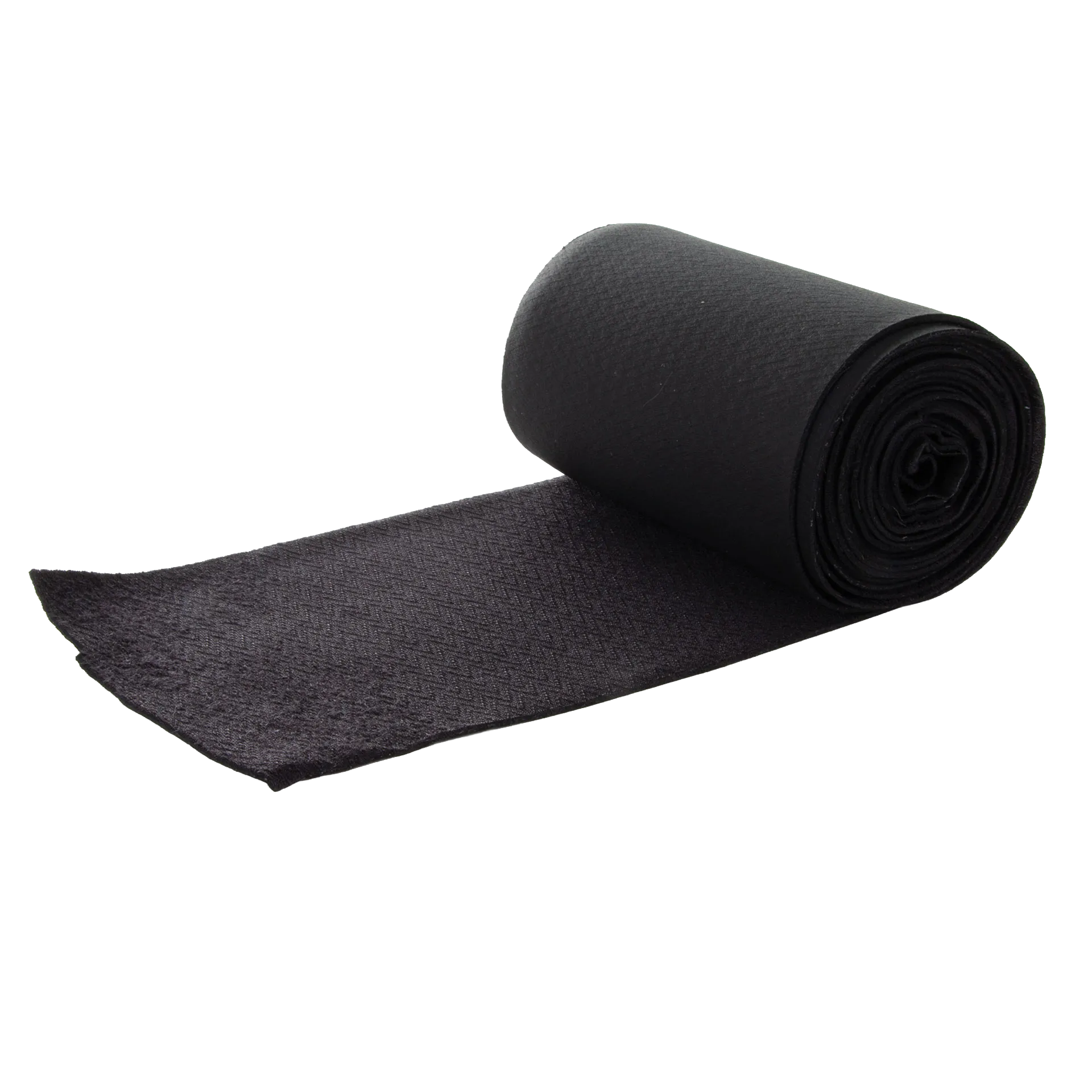 Knee Protection for Stallions-ReWrap Pro,"Black wrap roll with unrolled textured strip"