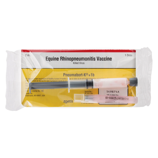Pneumabort-K®+1B,"Sealed vaccine pack with syringe and small vial"