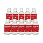 BotuSemen Turbo,"Ten white bottles with red labels arranged in two rows"