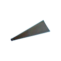 Reusable Latex Collection Cone,"Dark cone-shaped collection tube with narrow tip"