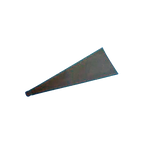 Reusable Latex Collection Cone,"Dark cone-shaped collection tube with narrow tip"
