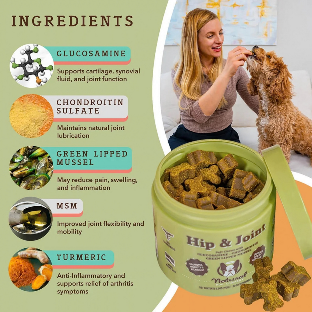 Hip & Joint Supplement by Natural Dog Company