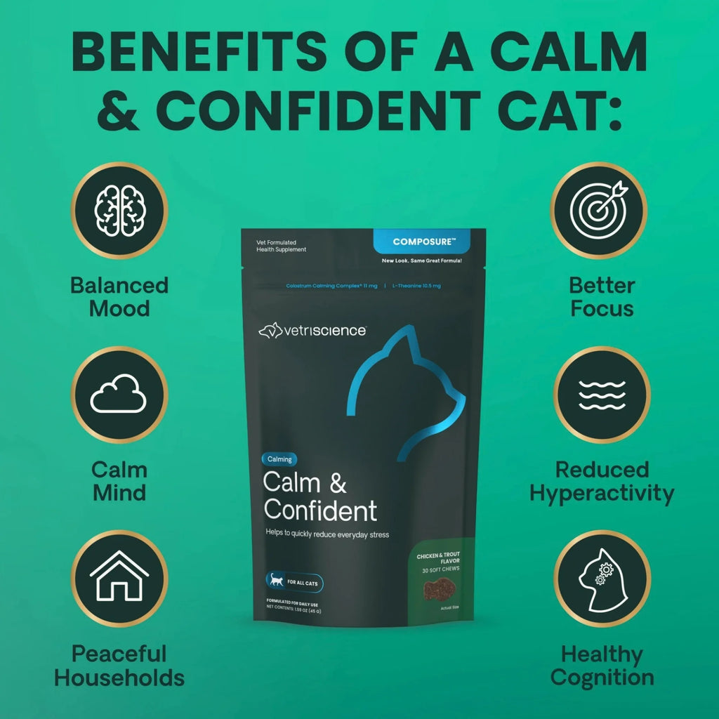 Calm & Confident for Cats by VetriScience