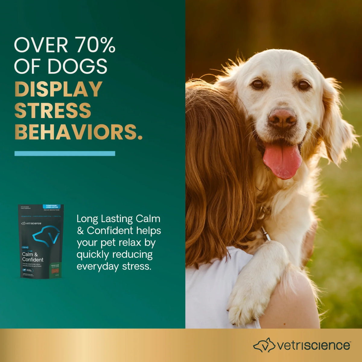 Long Lasting Calm & Confident for Dogs by VetriScience